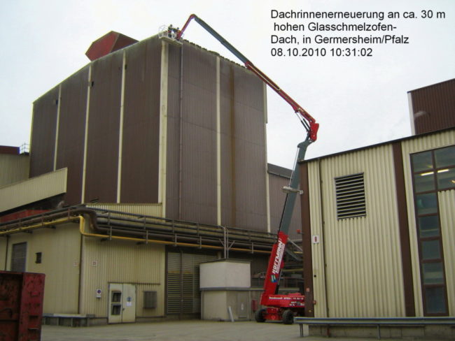 Dachrinnenerneuerung in Germersheim